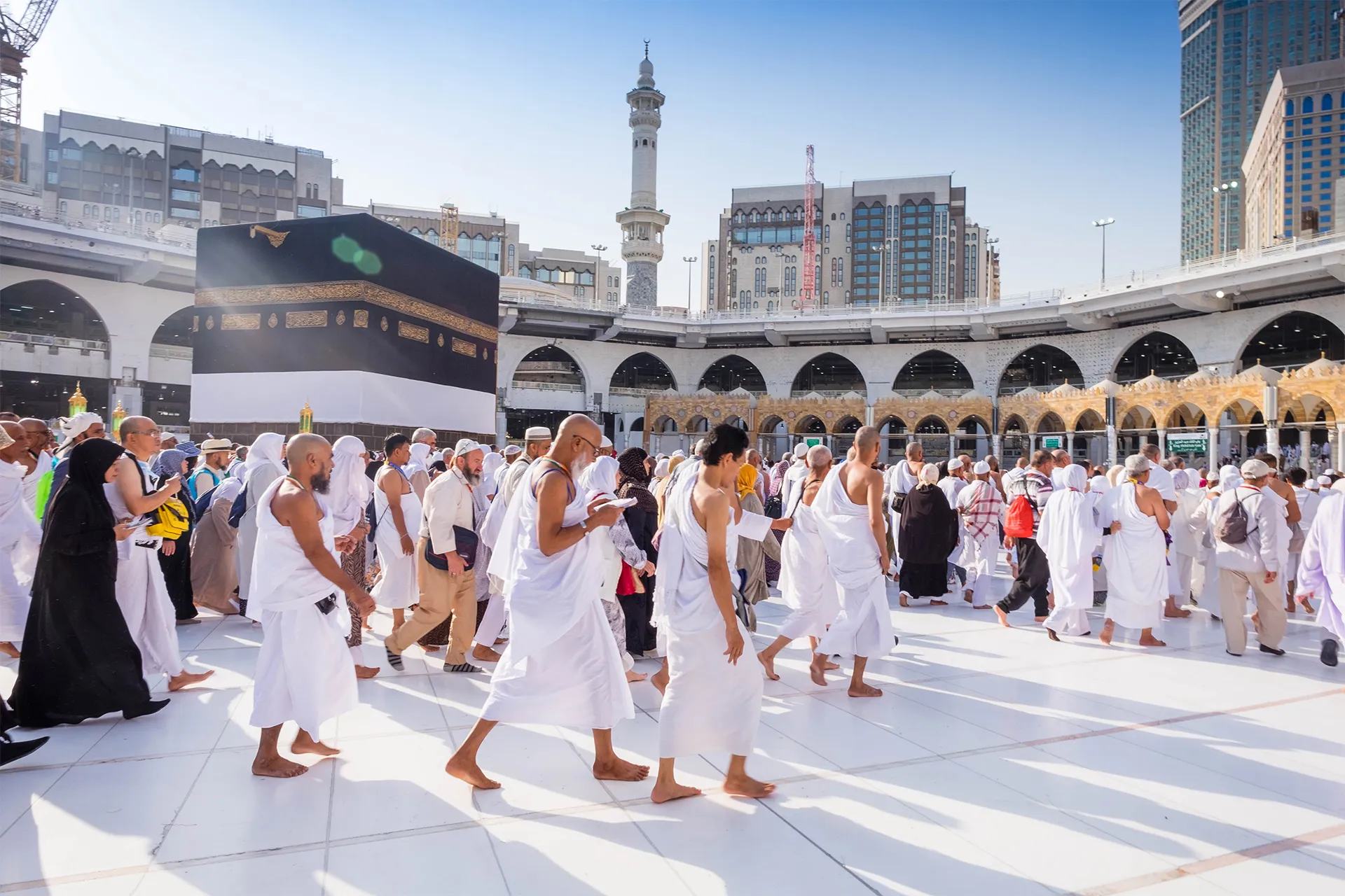 Affordable Umrah packages from USA 2026 pilgrims at Haram