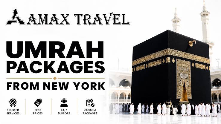 Umrah packages from New York with hotels in Makkah and Madinah